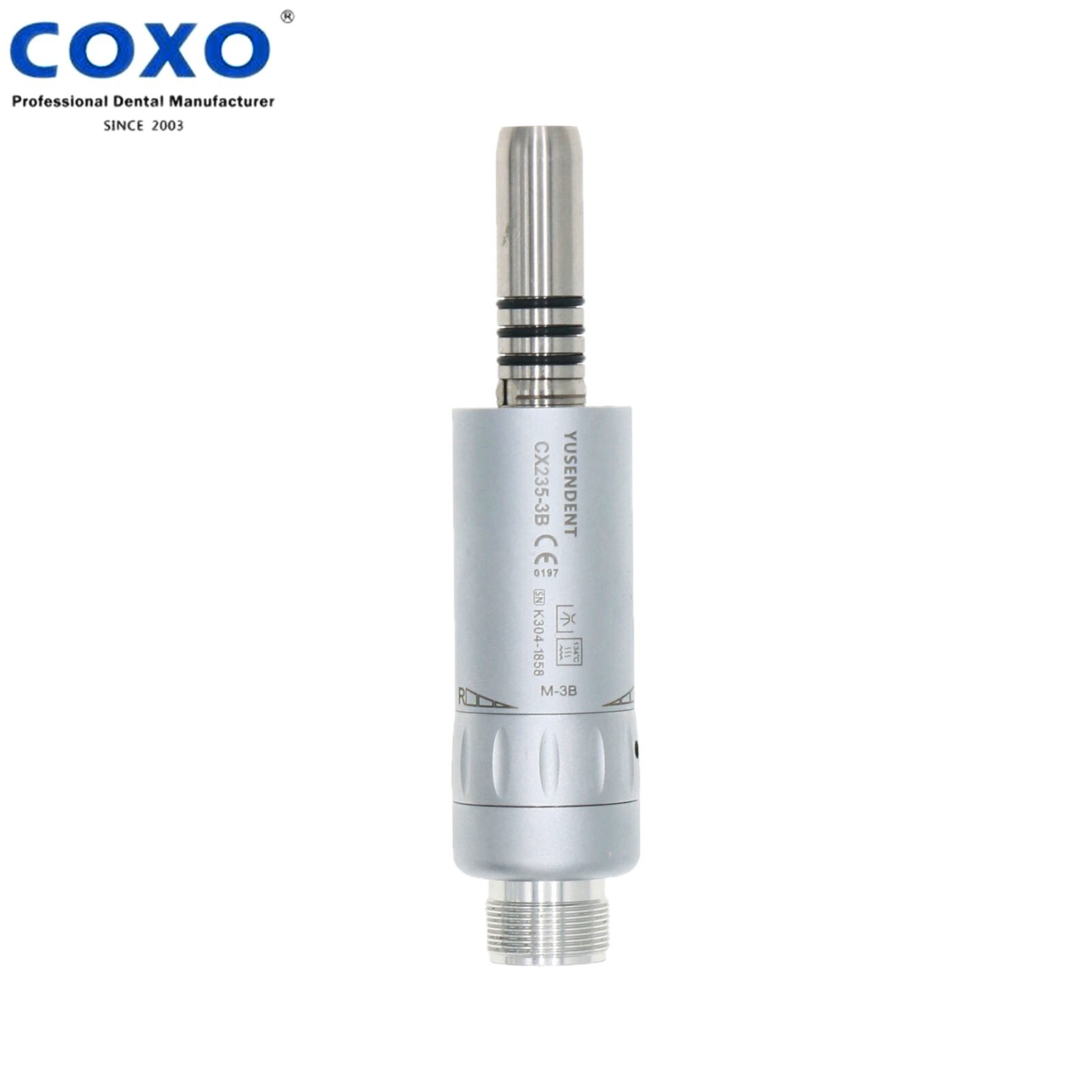 US COXO Dental Inner Water Low Speed Contra Angle Air Motor Straight Handpiece