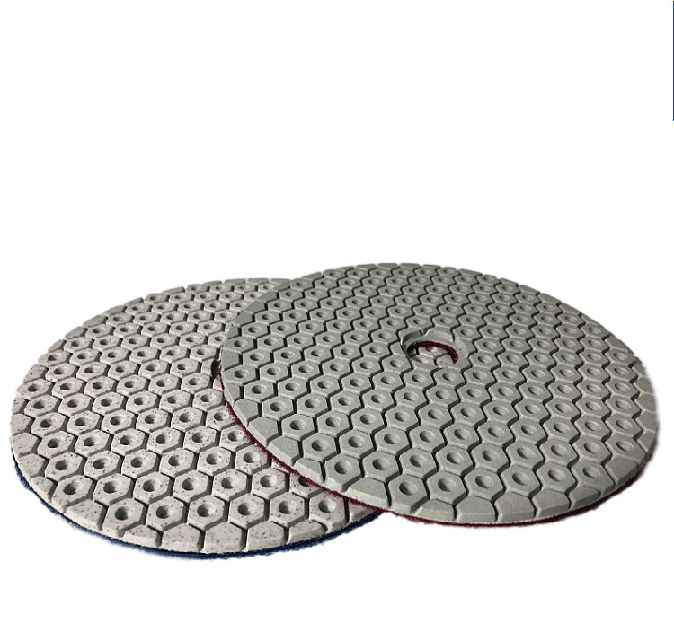 7 Inch Long Lasting 14 Polishing Pad Grit 50 100 200 400 granite concrete marble