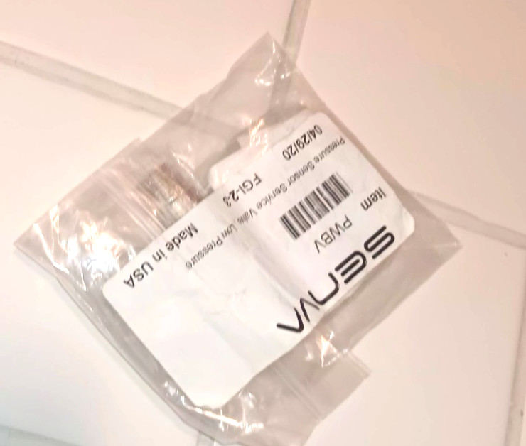 Senva PWBV FG1-2-3 Pressure Sensor Service Valve Low Pressure