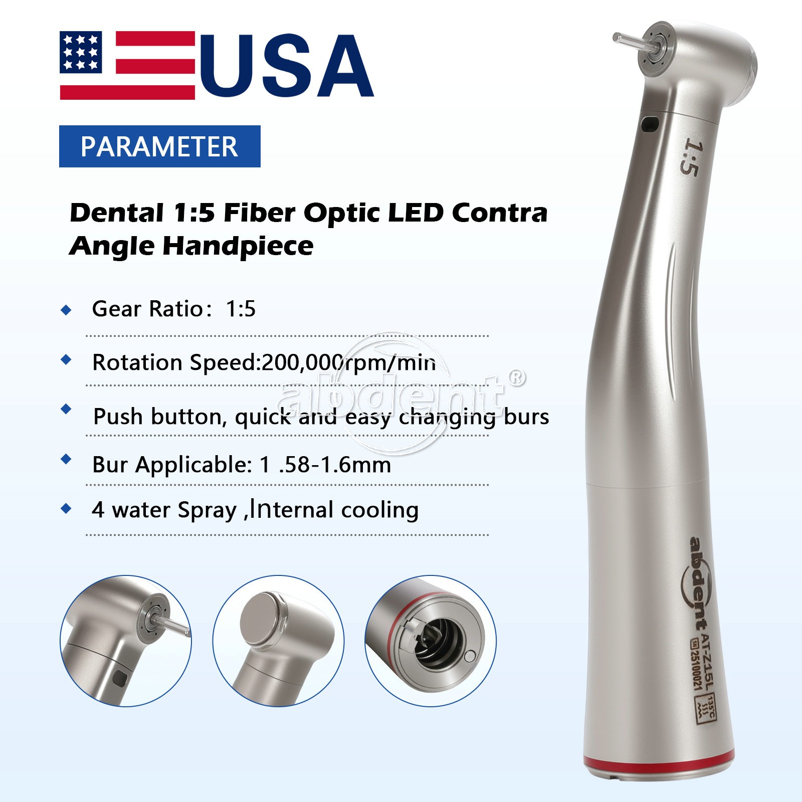 1:5 Electric Attachment – AbDent Handpiece