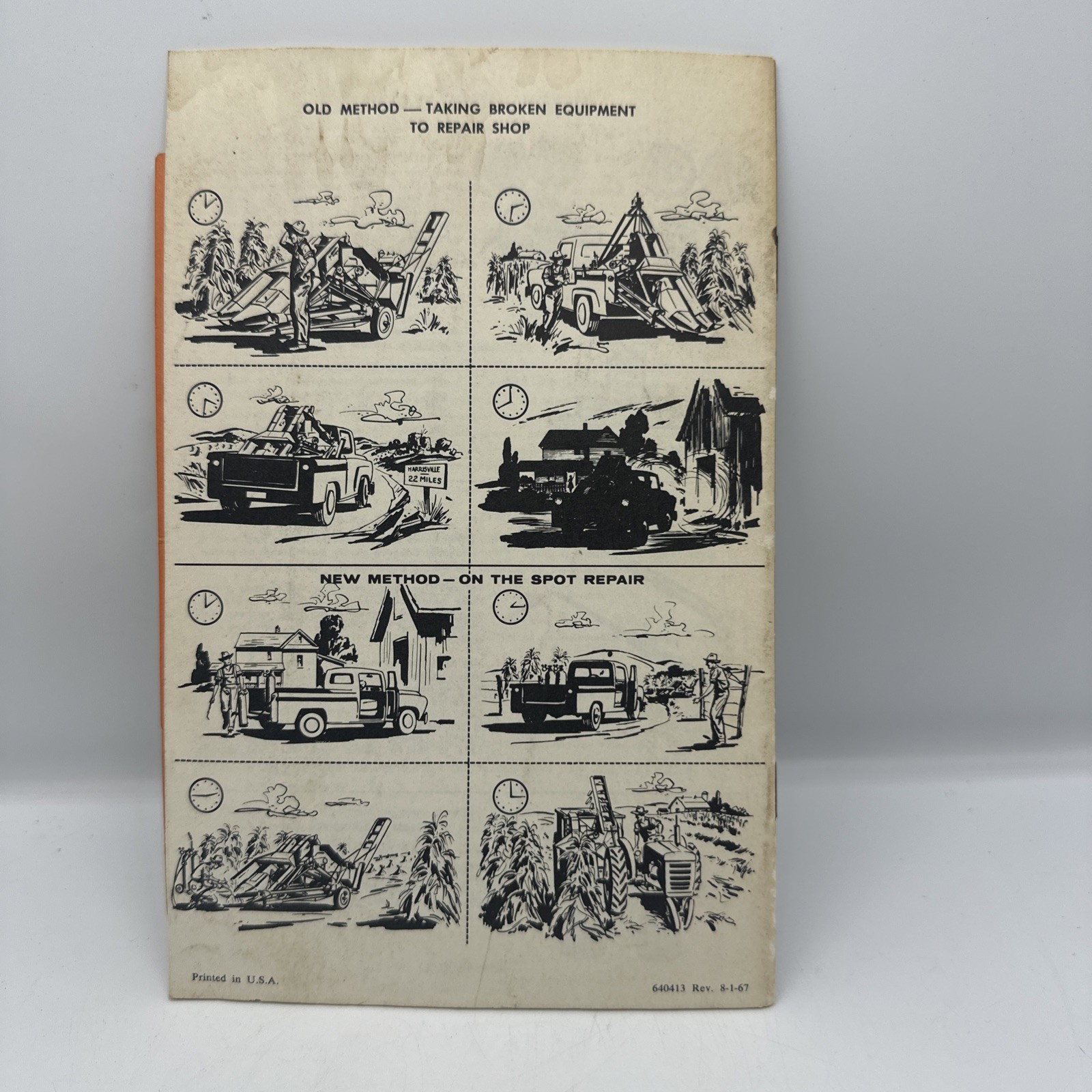 1967 HARRIS GAS WELDING AND FLAME CUTTING INSTRUCTION MANUAL Book B