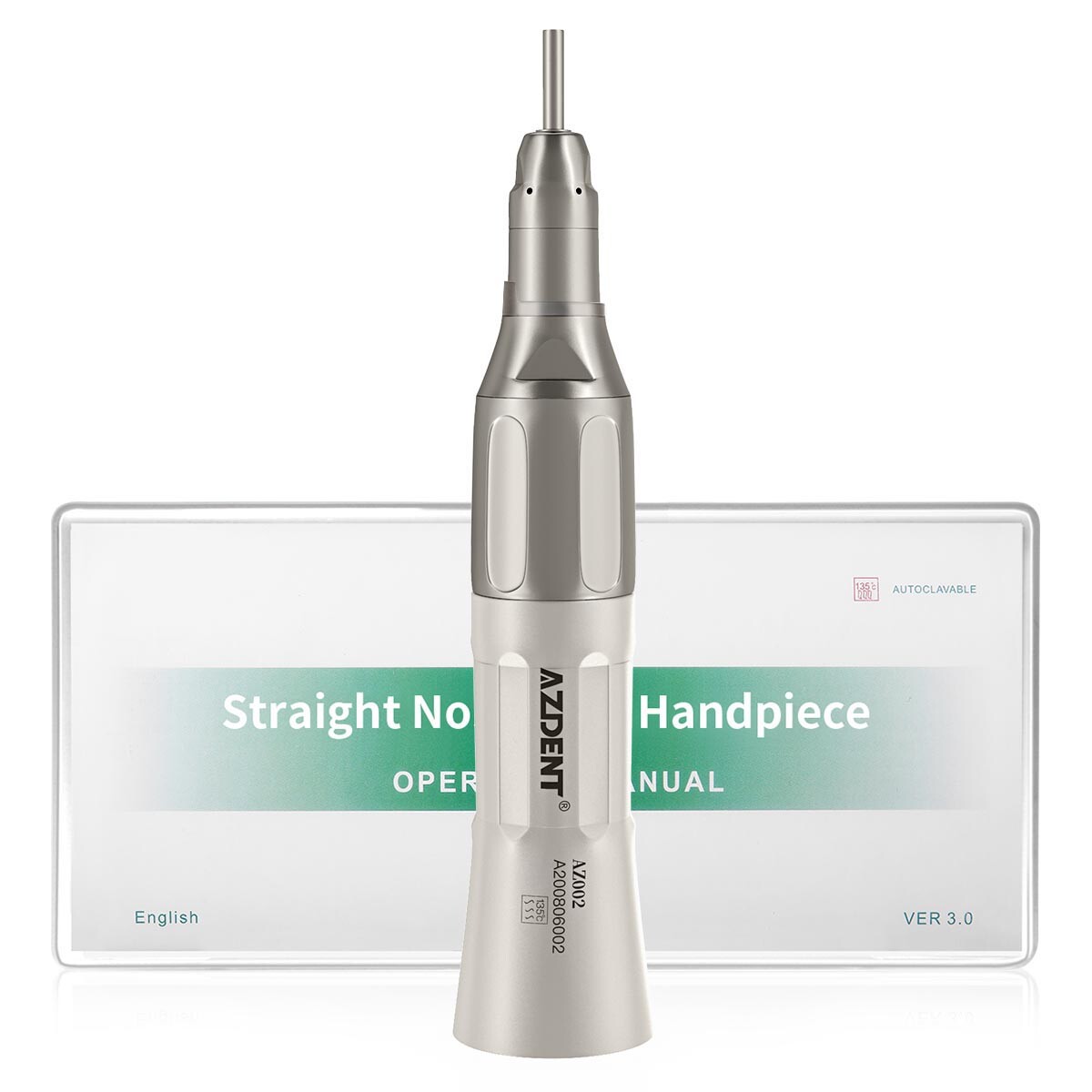 Dental Slow Speed Straight Contra Angle Handpiece Air Motor 2 /4 Hole