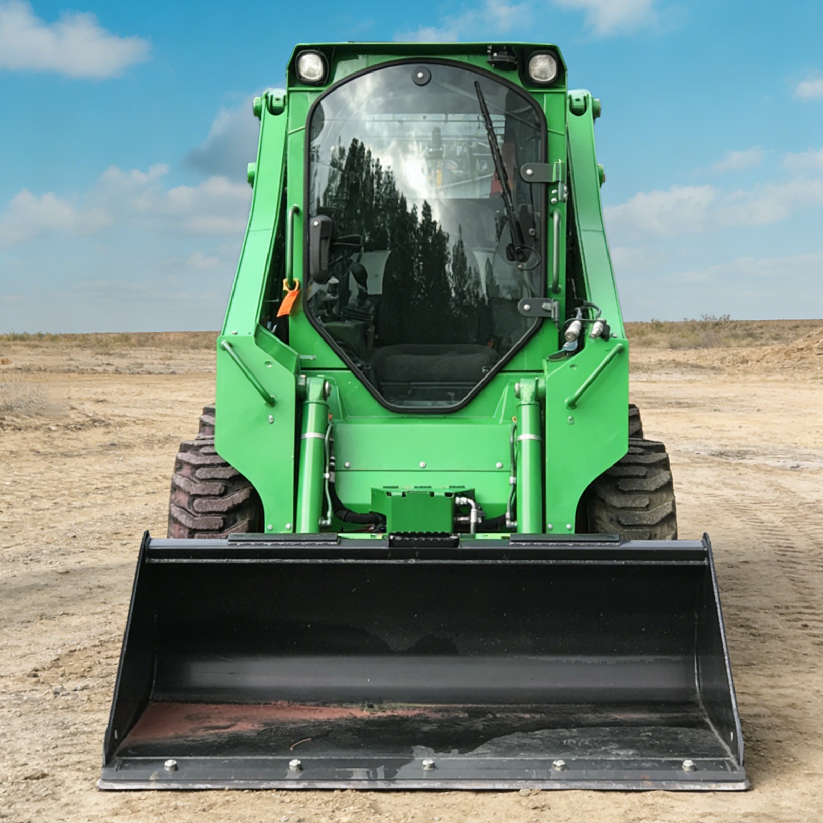 Door Glass For John Deere Skid Steer Loader 318E 326E 333E 320G 333G #T344818