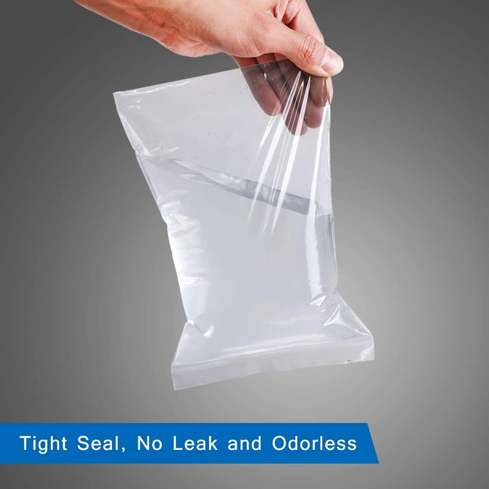 8″ x 10″, 9″ x 12″, 10″ x 13″, 11″ x 14″ (100 CT each) 2 Mil Clear Plastic Re…
