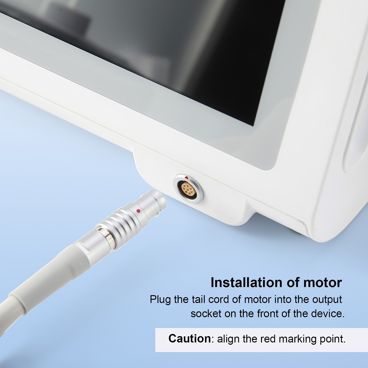 AZDENT Dental Surgical Implant System Motor Touch Screen+20:1 LED Handpiece