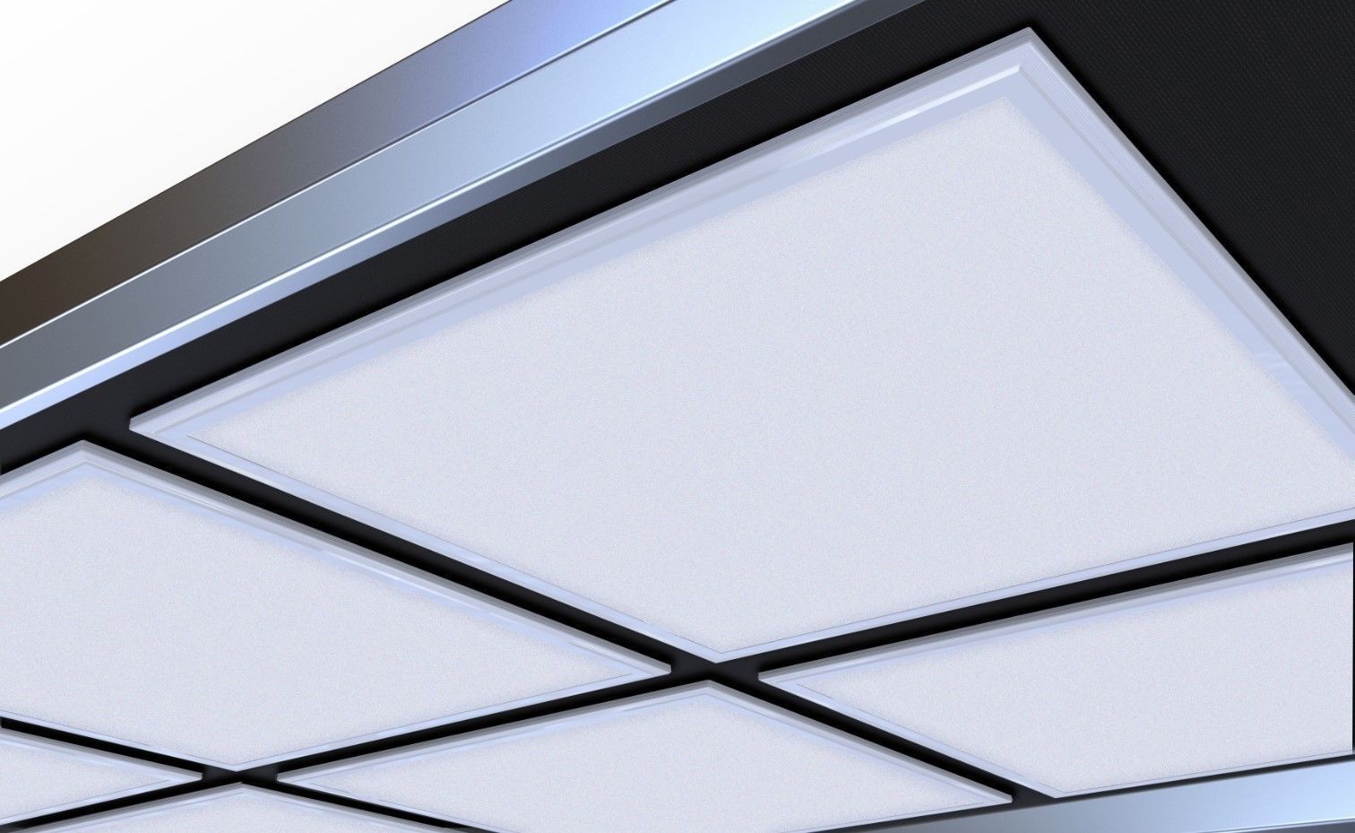 2×2 LED Flat Panel Light Selectable Color Temperature 3500K/4000K/5000K 40W Dim