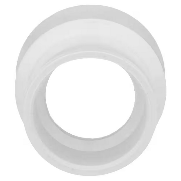1 1/2 in. x 2 in. PVC DWV Hub x Hub Increaser/Reducer Coupling for Plumbing