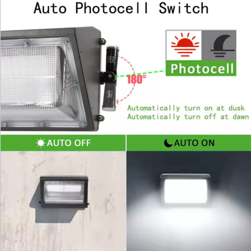 LED 120V Dusk To Dawn Outdoor Swivel Photo Cell Light Control Photocell Sensor