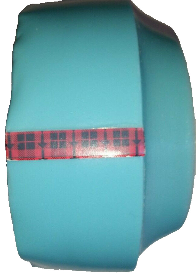 Vinyl Plastic Tape, 1.25 in x 36 yd, Custom Width, 5 mil, 1 roll