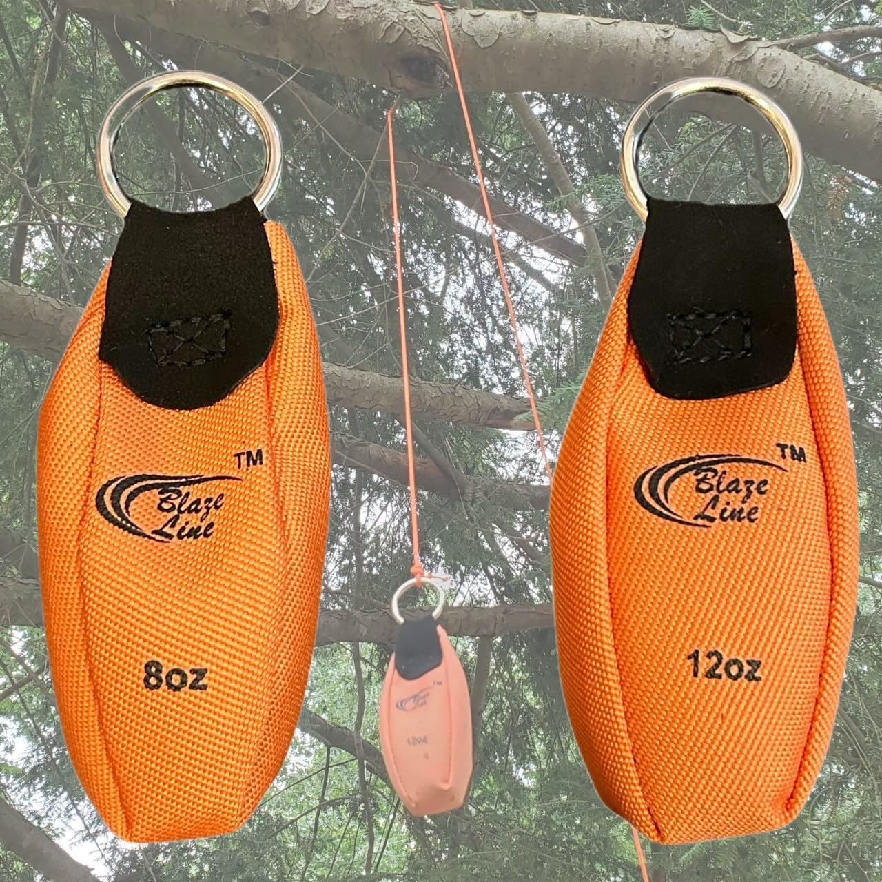 Arborist Throw Weight Pouch Bag 2-Pack Set (8 OZ and 12 OZ)- Outdoor Sports A…