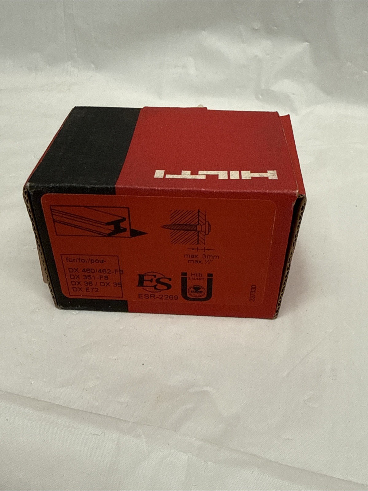 Hilti 100x X-U 16 P8 Fastener #237330 100 Count