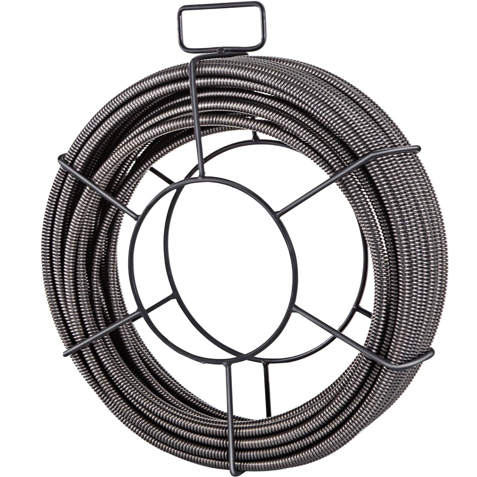 VEVOR Drain Cable Sewer Cable 75Ft 3/8In Drain Cleaning Cable Auger Snake Pipe