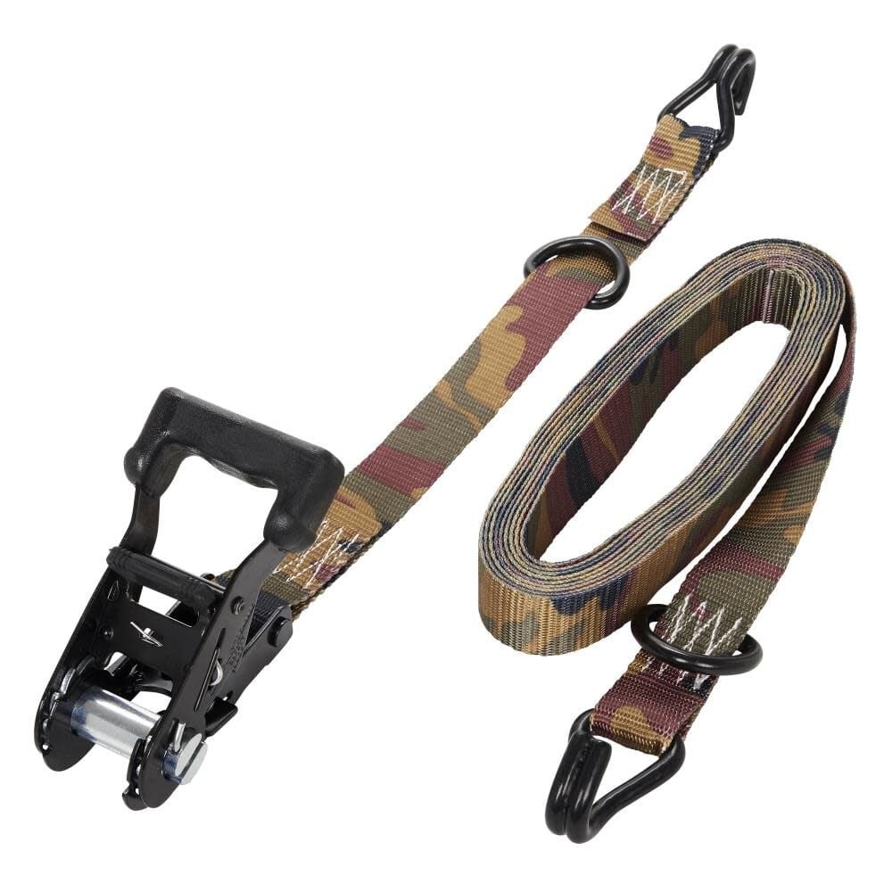 Keeper 1-1/4-In X 16-Ft Ratchet Tie-Down 2 Pack
