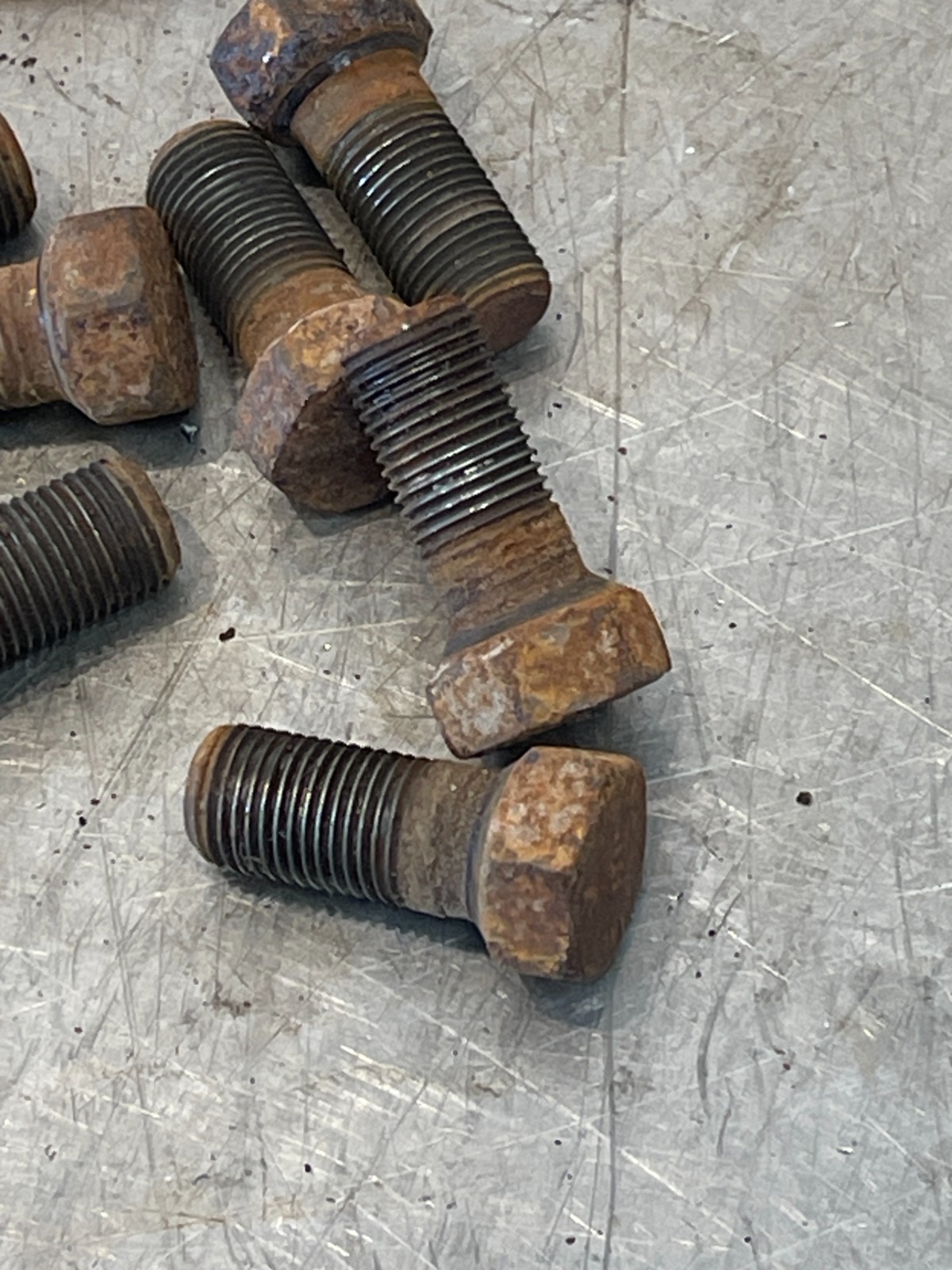 1967 International IH 444 Tractor Front Lug Bolts