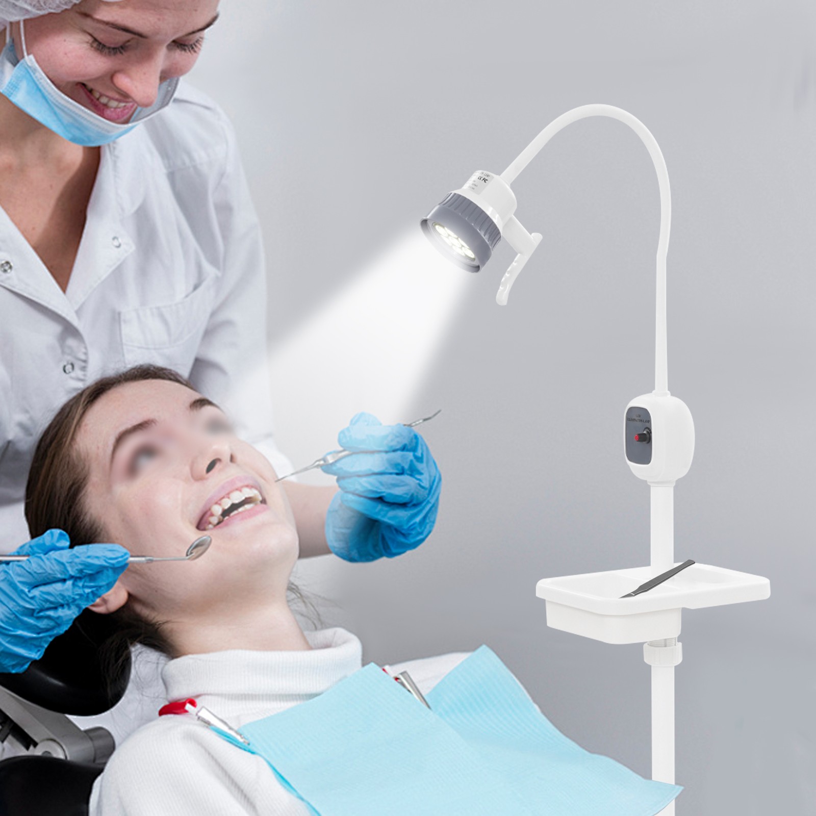 LED Surgical Examination Light Examination Lamp Medical Exam Lamp Freestanding