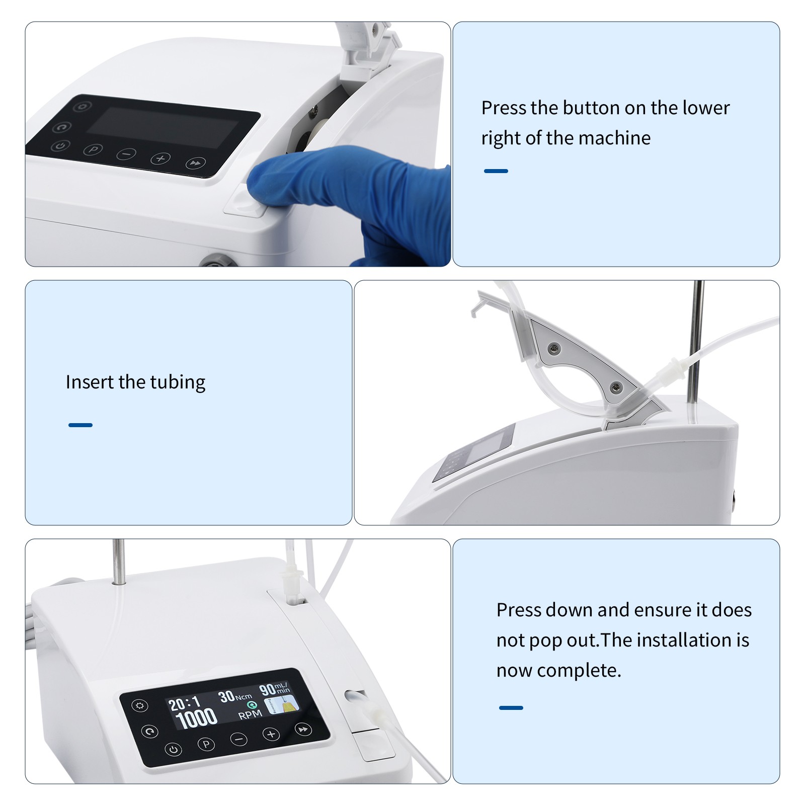 Mini SANDENT PRO Dental Implant Motor System +20:1 LED Contra Angle Handpiece