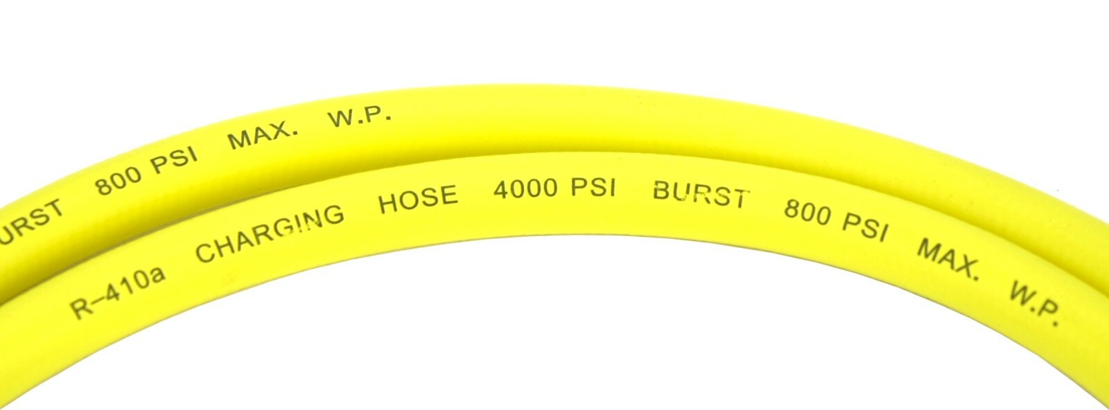 Refrigeration Hose – 60″ – Working Press: 800 PSI -1/4″ Female Flare – 45° Angle