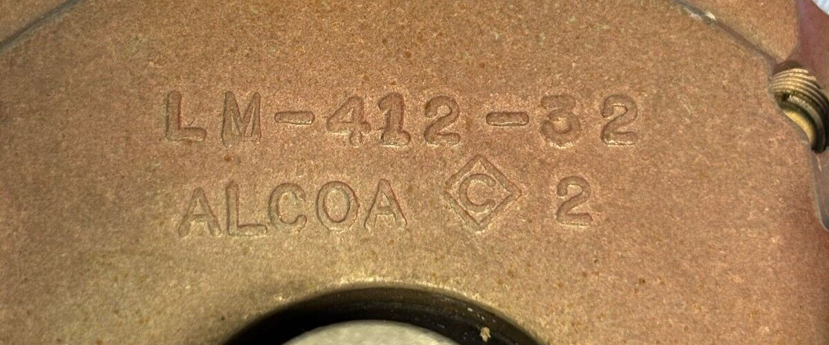 Lord Dynafocal Alcoa LM-412-SA11 LM-412-32 Engine Mount Part 50-389133-3