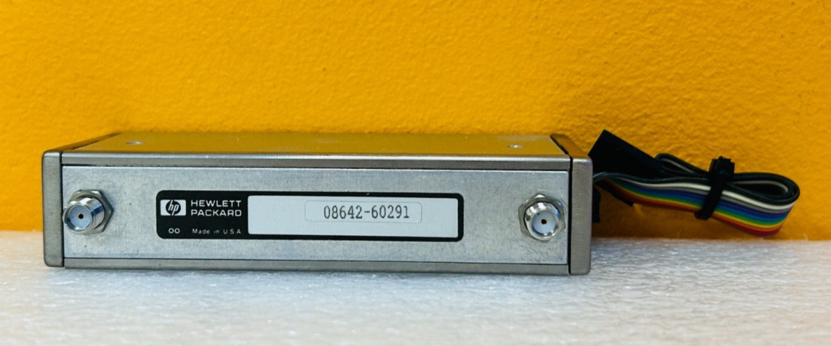 HP 08642-60291 DC to 4 GHz, 70 dB, 15 VDC, Programmable Step Attenuator. Tested!