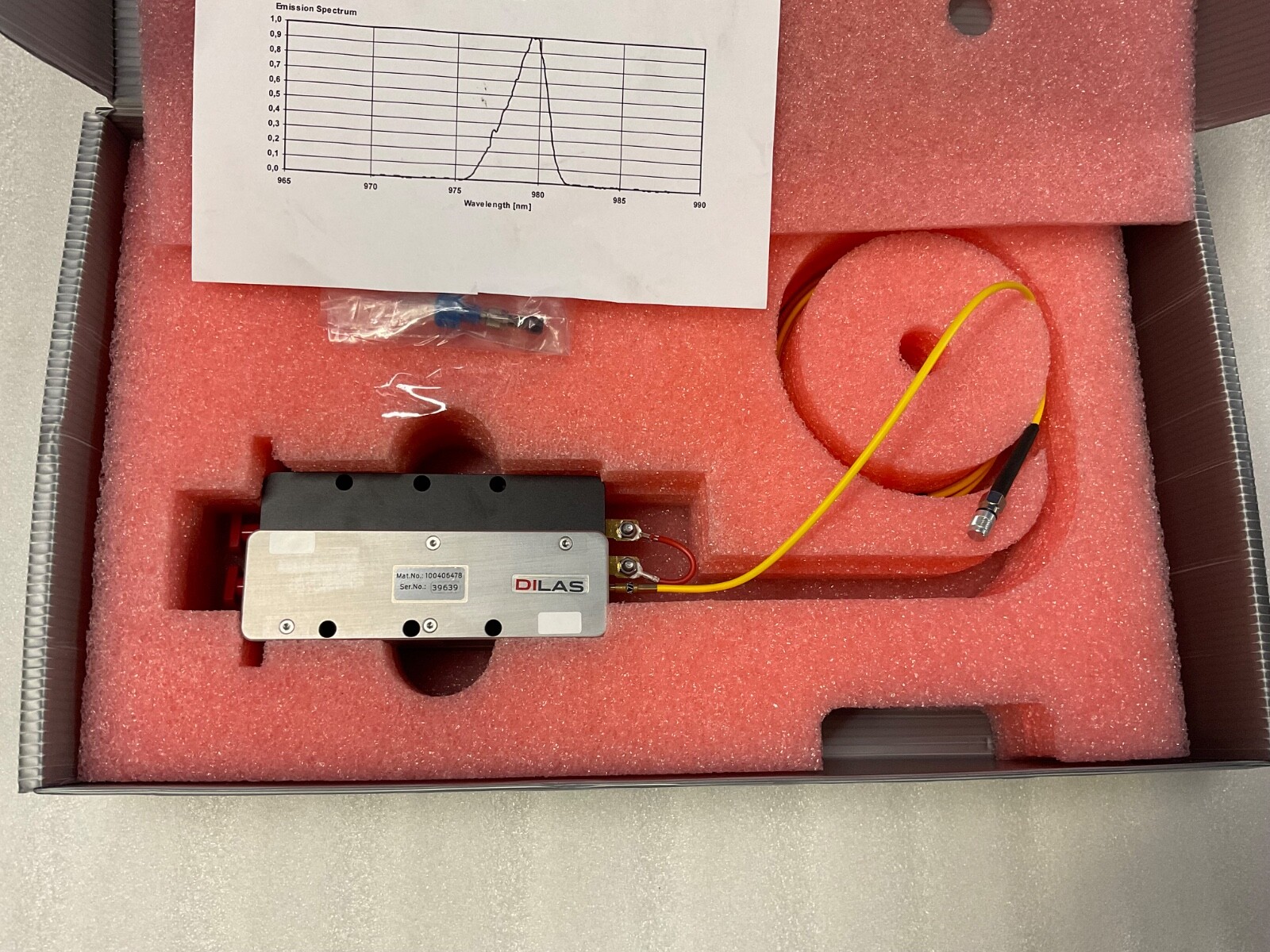 Rofin Dilas D4F2S22-980.2-175C-IS58.1 Continuous Wave-Operation Coherent AS IS