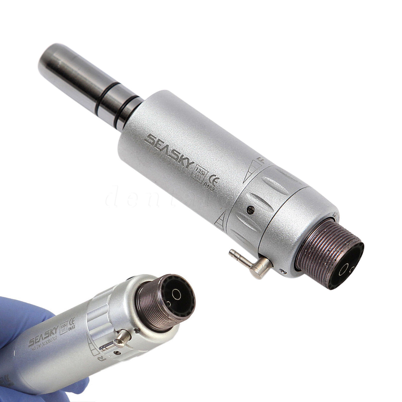 NSK Style Dental Pana Max LED High low Speed Handpiece 2 Hole Air Turbine kit SS