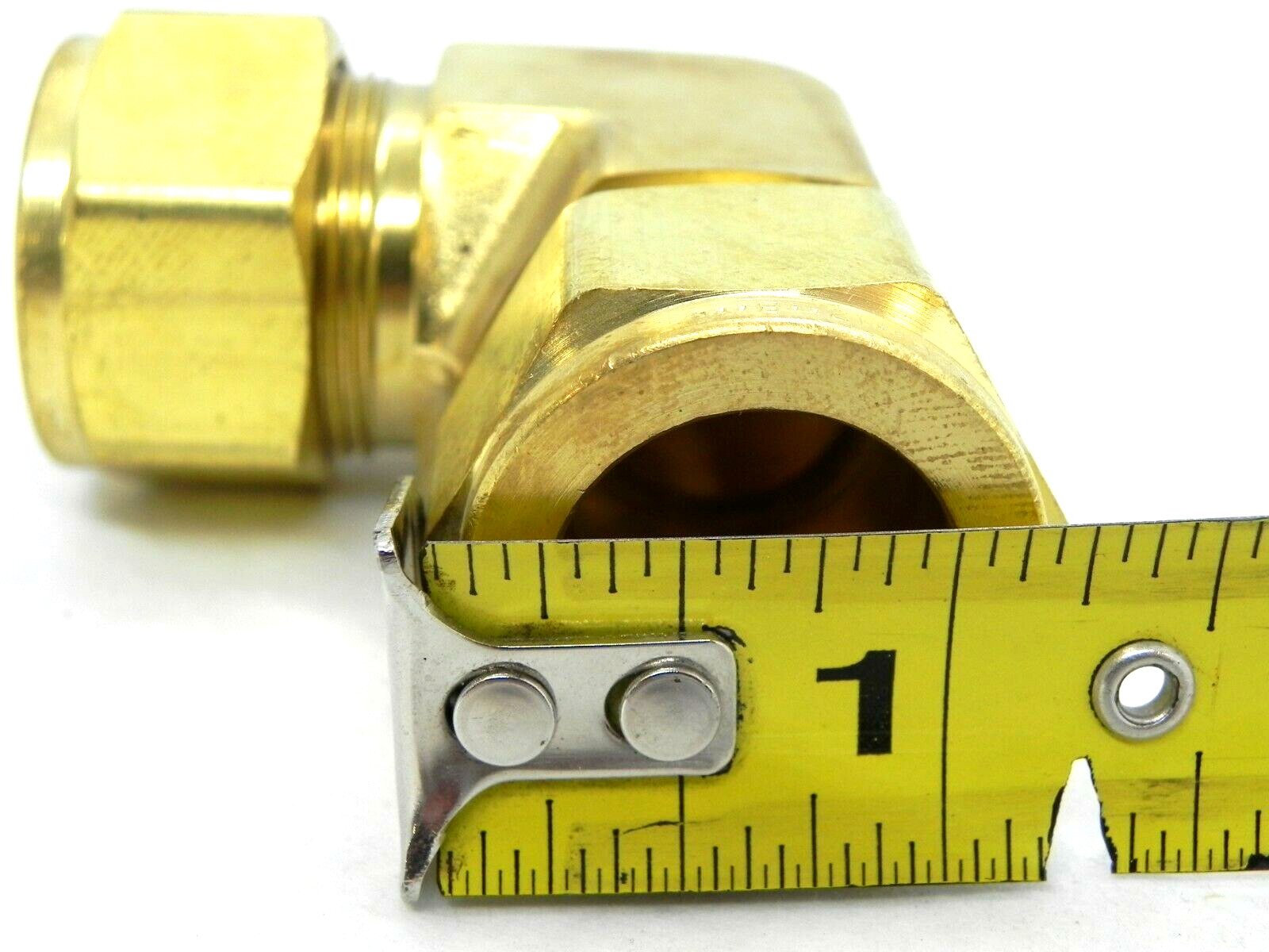 Parker CPI 12-12 EBZ-B Brass Union Pipe Elbow 3/4″ Tube 1-1/16″ Hex (HR)