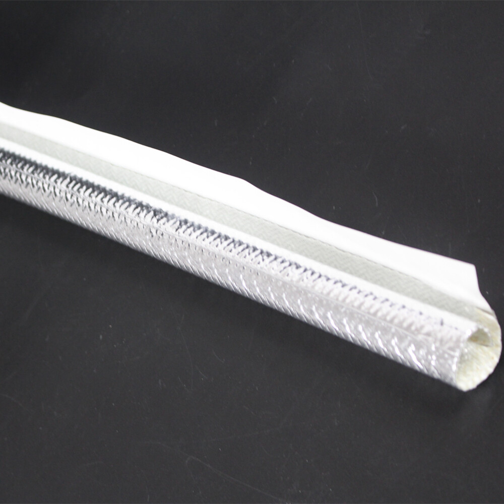 3/8″(10mm) ID Self-wrap Heat Shield Sleeve Thermal for Hoses Cables Automotive
