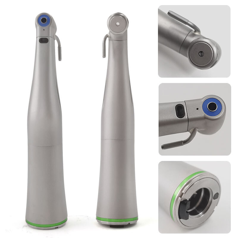 20:1 LED Low Speed Handpiece Dental Turbine Fiber Optic Dental Against Handpiece