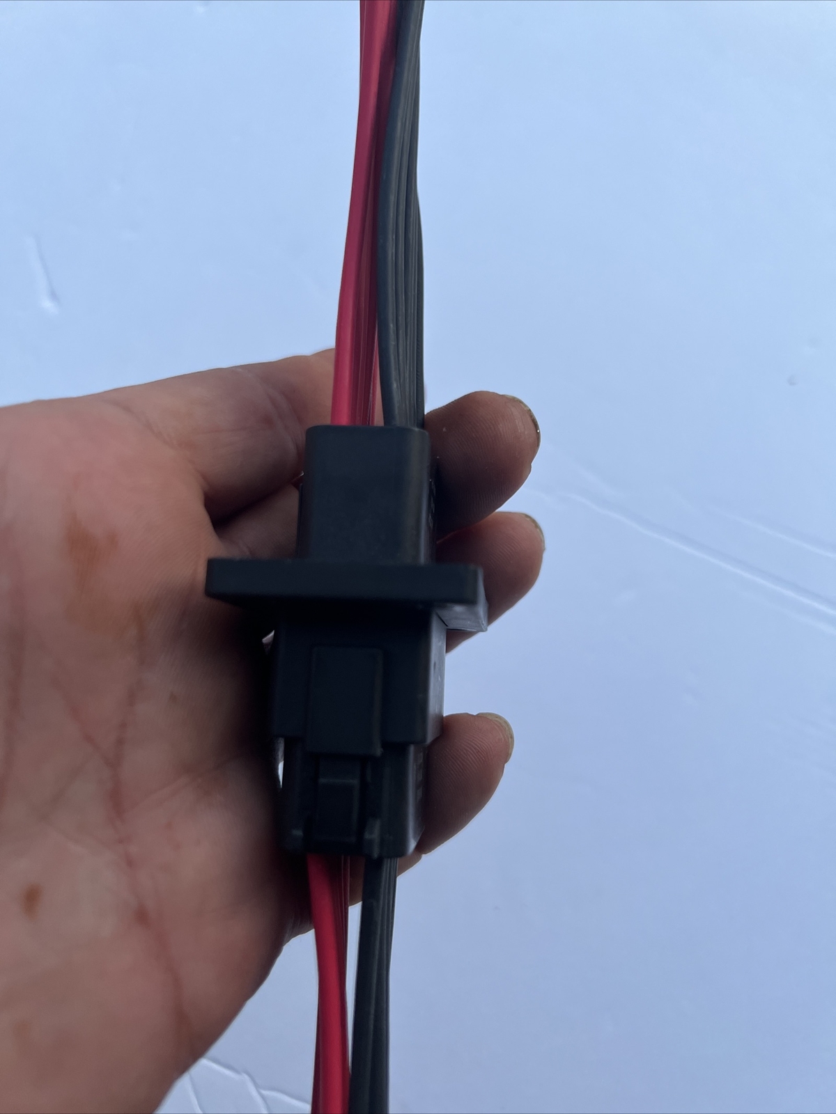 6″ Assembled Black Flanged Mount Deutsch 12Pin,14 AWG waterproof Pigtail Harness