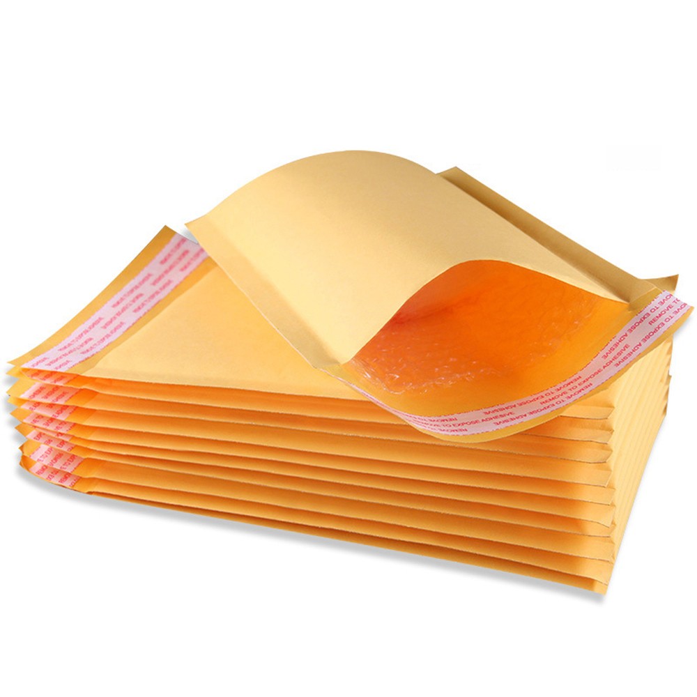 All Sizes Kraft Bubble Mailers Self-Seal Padded Shipping Envelopes 25/50/100Pack