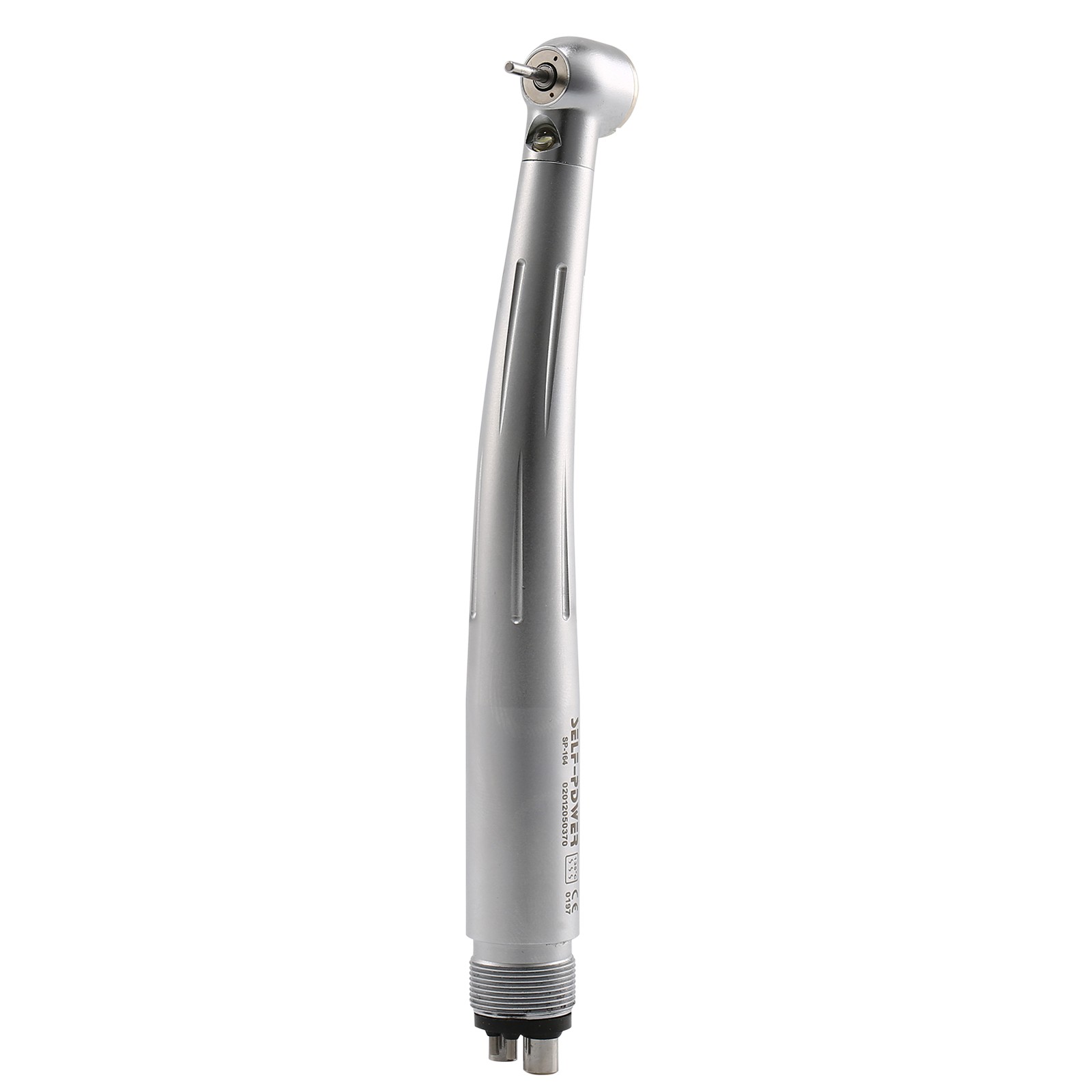 Dental LED E-generator Fiber Optic High Speed Handpiece 2 4Hole Fit FG1.6mm Burs