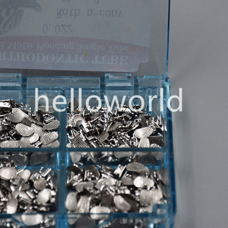 50 Set/Box Dental Orthodontic Second Molar Roth 022 Non-Convertible Buccal Tubes