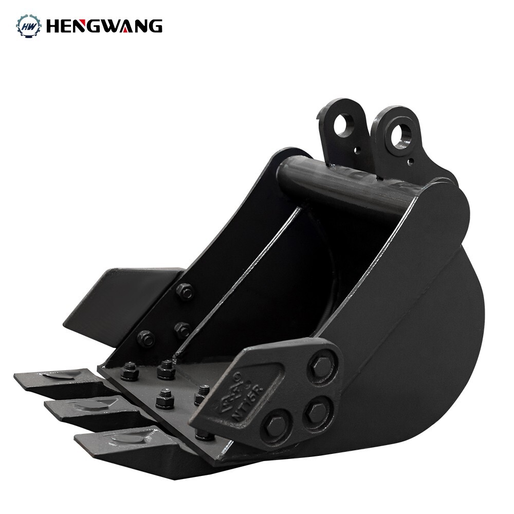 Enlarged 11.8in Mini Excavator Attachment Bucket Strong Alloy High Compatibility