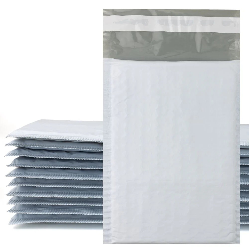 50/100/200/500 Poly Bubble Mailers Padded Envelope Shipping Bags Seal Any Size