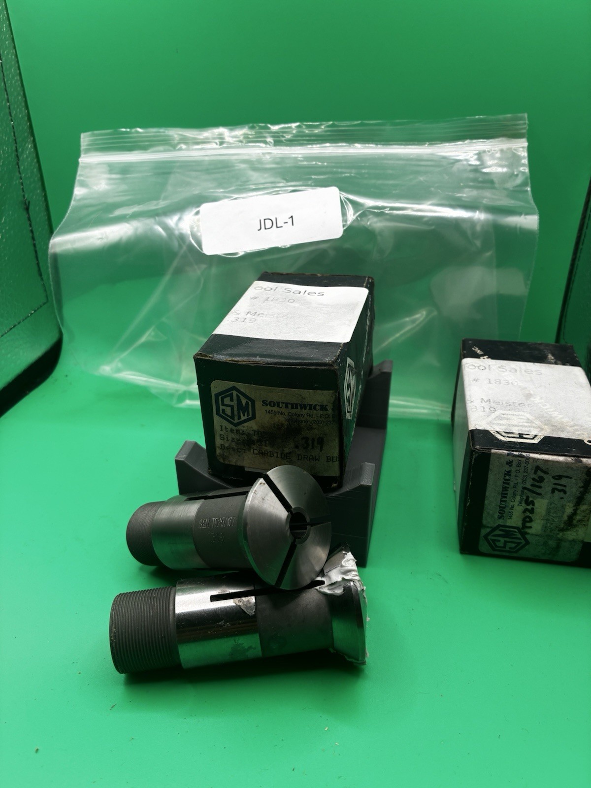 Southwick & Meister TD25/167 .336 Carbide Lined Draw Bushing Collet 0.336″ TD25