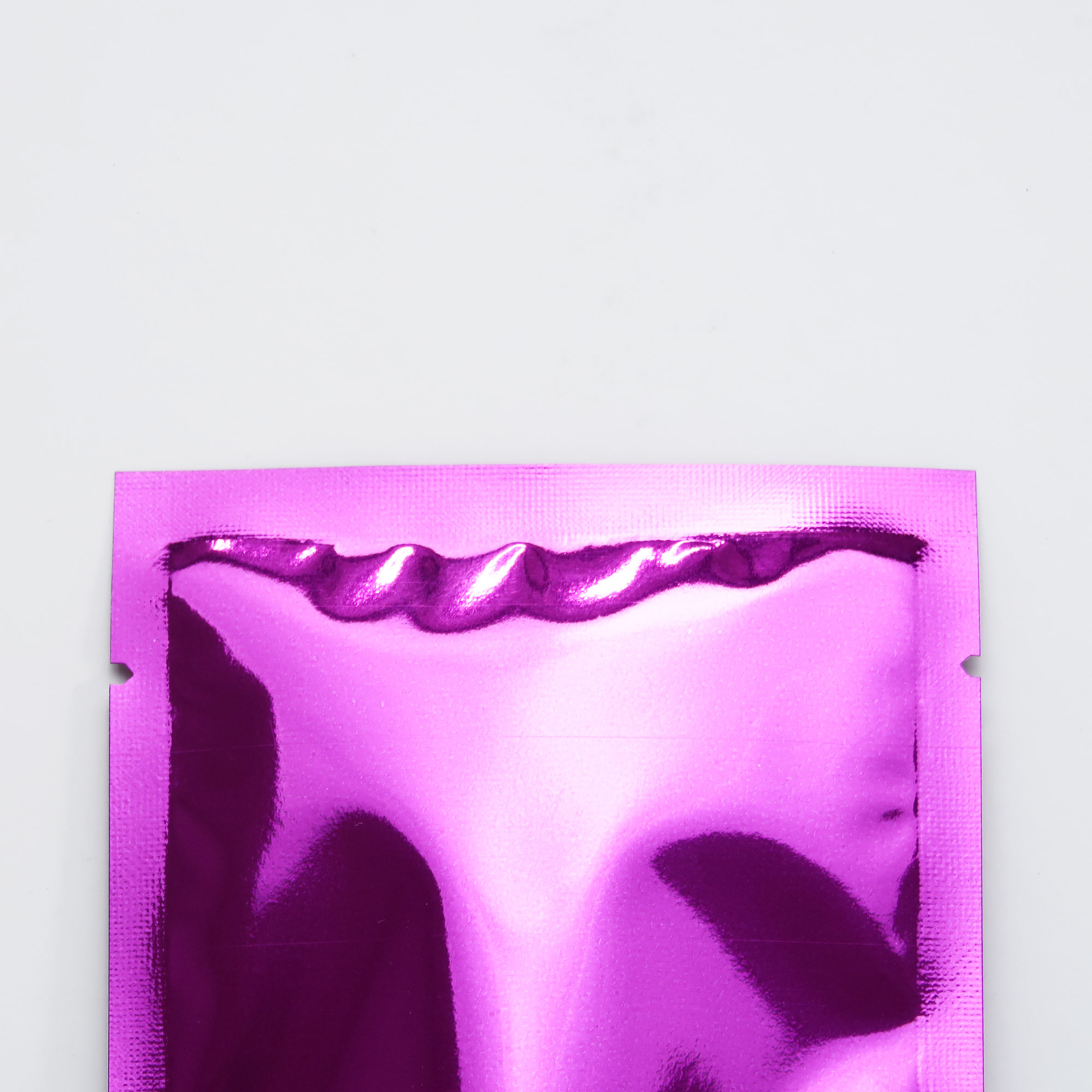 100/500 Rose Purple Mylar Foil Sample Size SlickSeal™ Flat Open Fill Packet