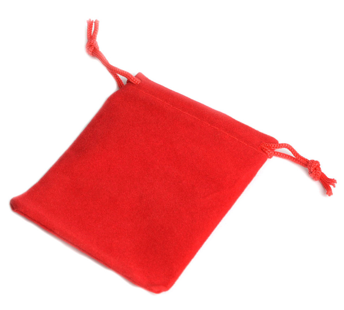 (10 PACK) VELVET BAGS 4″ x 3.5″ plush party favor wedding gift jewelry pouch