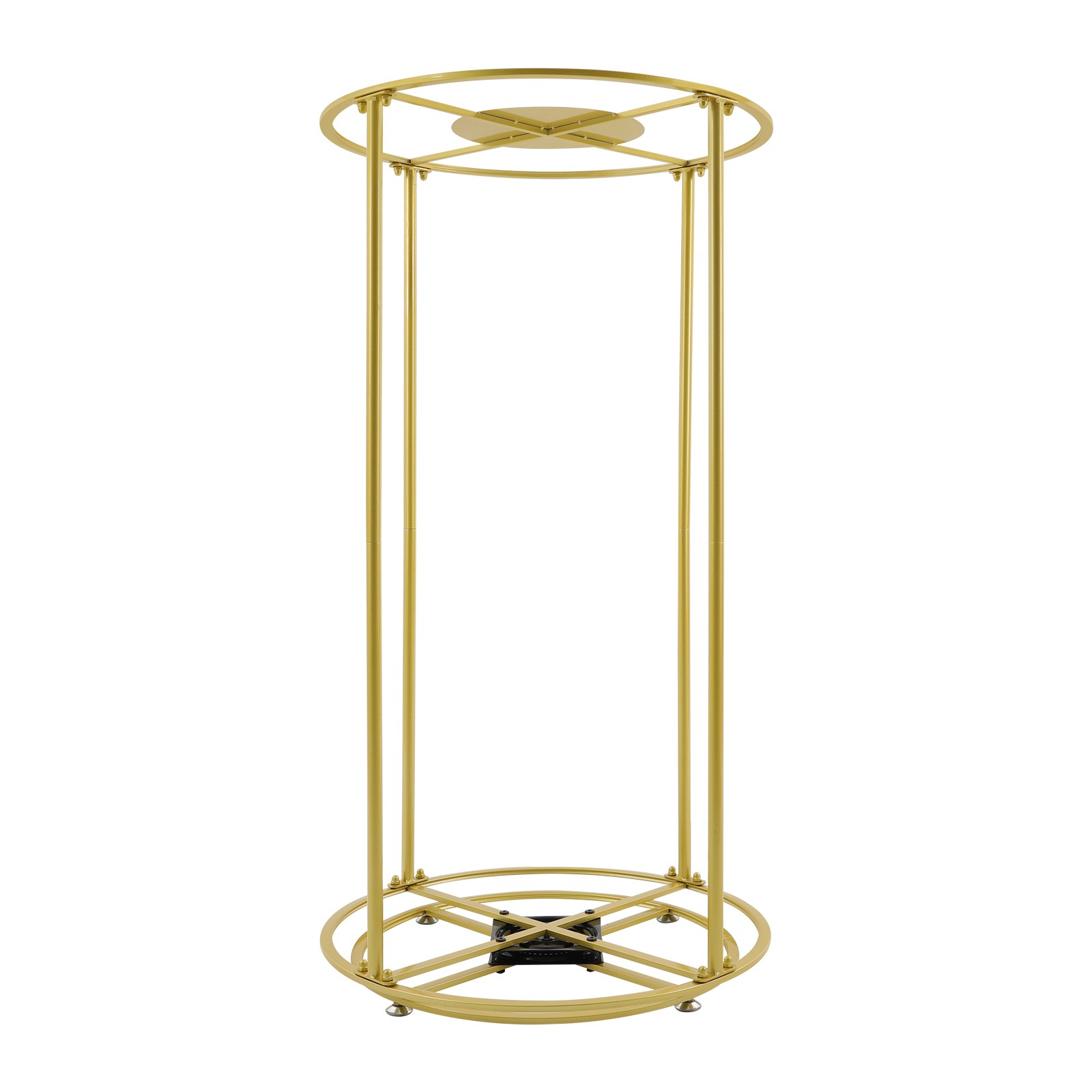 Free Standing Garment Rack 360° Rotating Clothes Display Stand for Store & Home