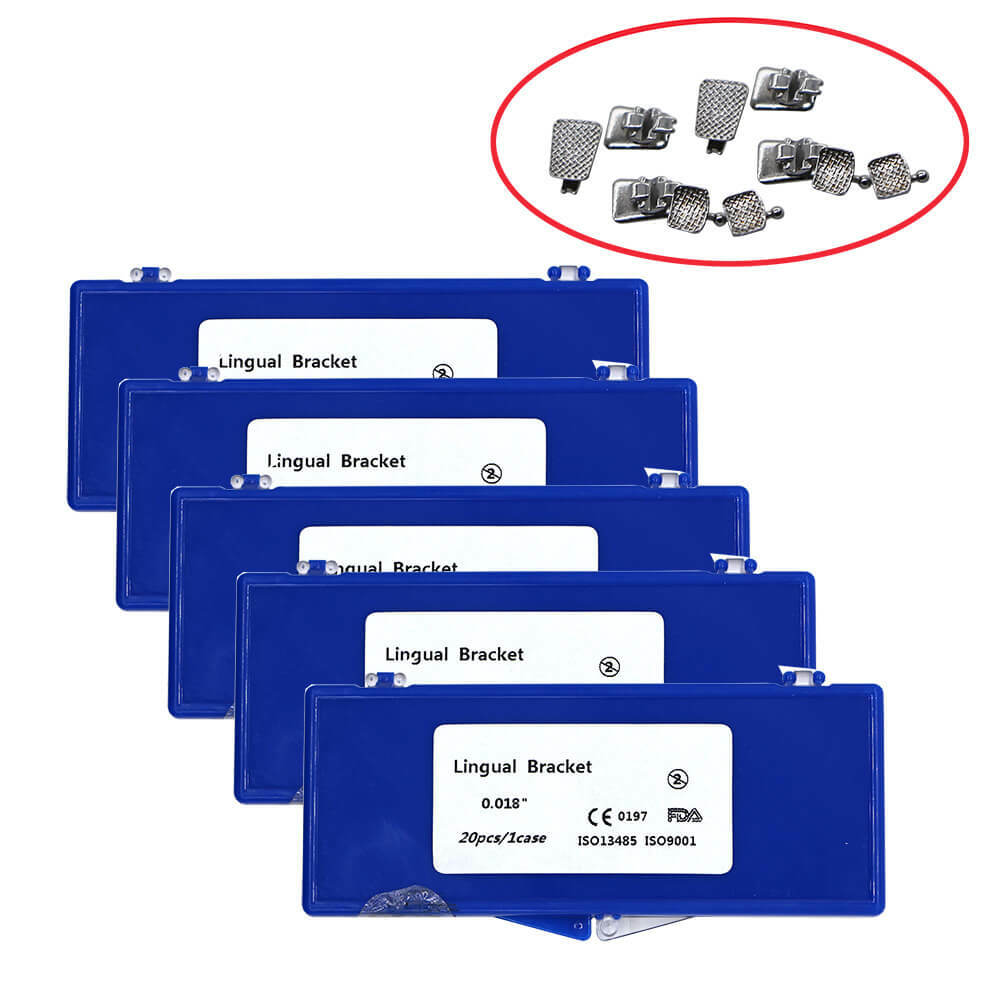 CE & FDA Certified! 20pcs Dental Lingual Bracket Kit, 0.018″ – NEW ARRIVAL