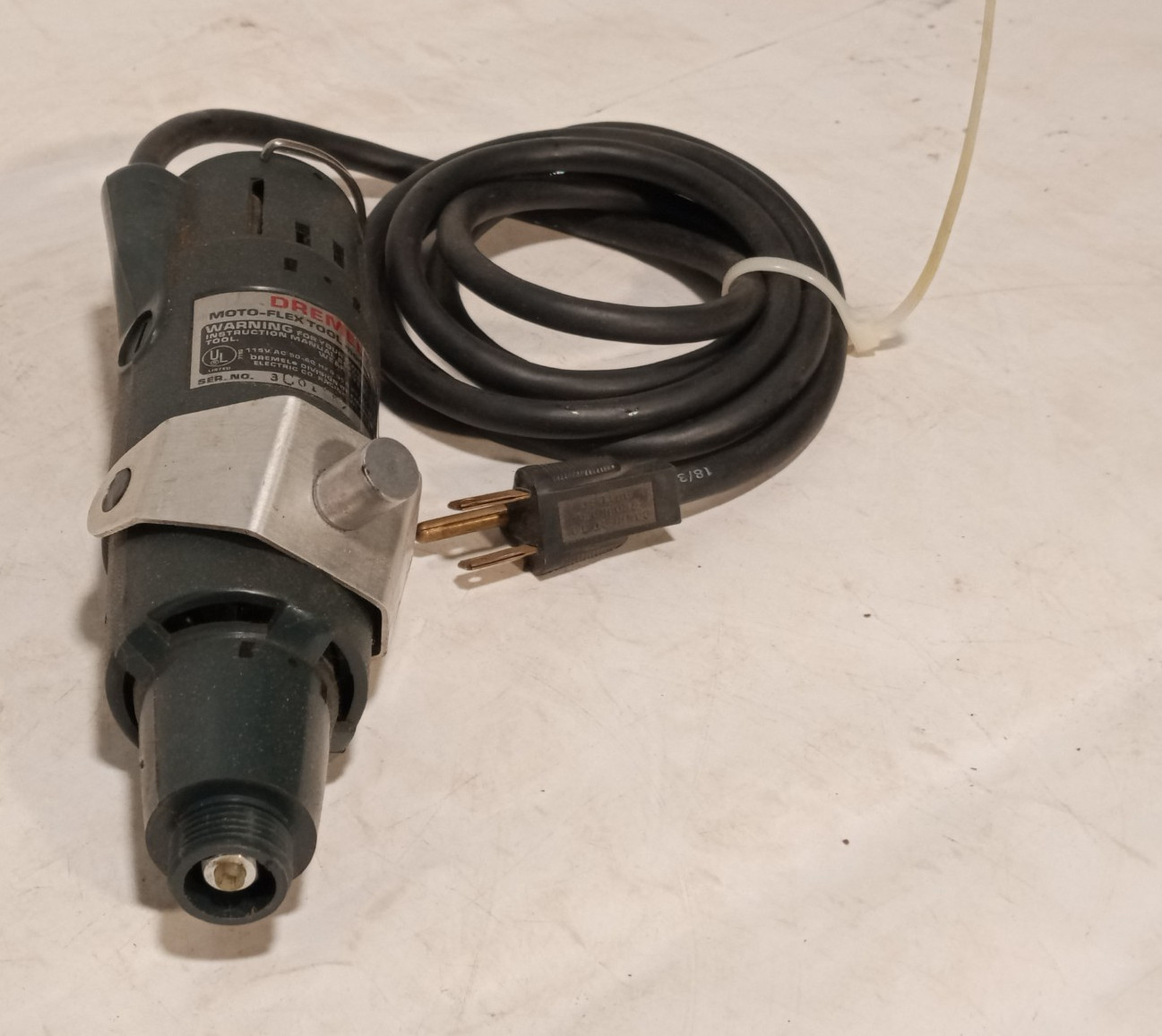 Dremel 232-5 Moto-Flex Rotary Power Tool, 115VAC, 50-60Hz, 0.95A, 25,000RPM