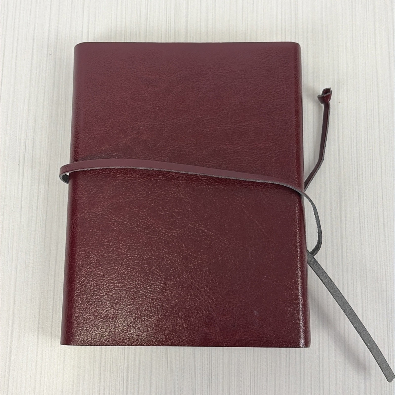Vintage 2003 Cavallini & Co. Brown Leather Journal 5×7″