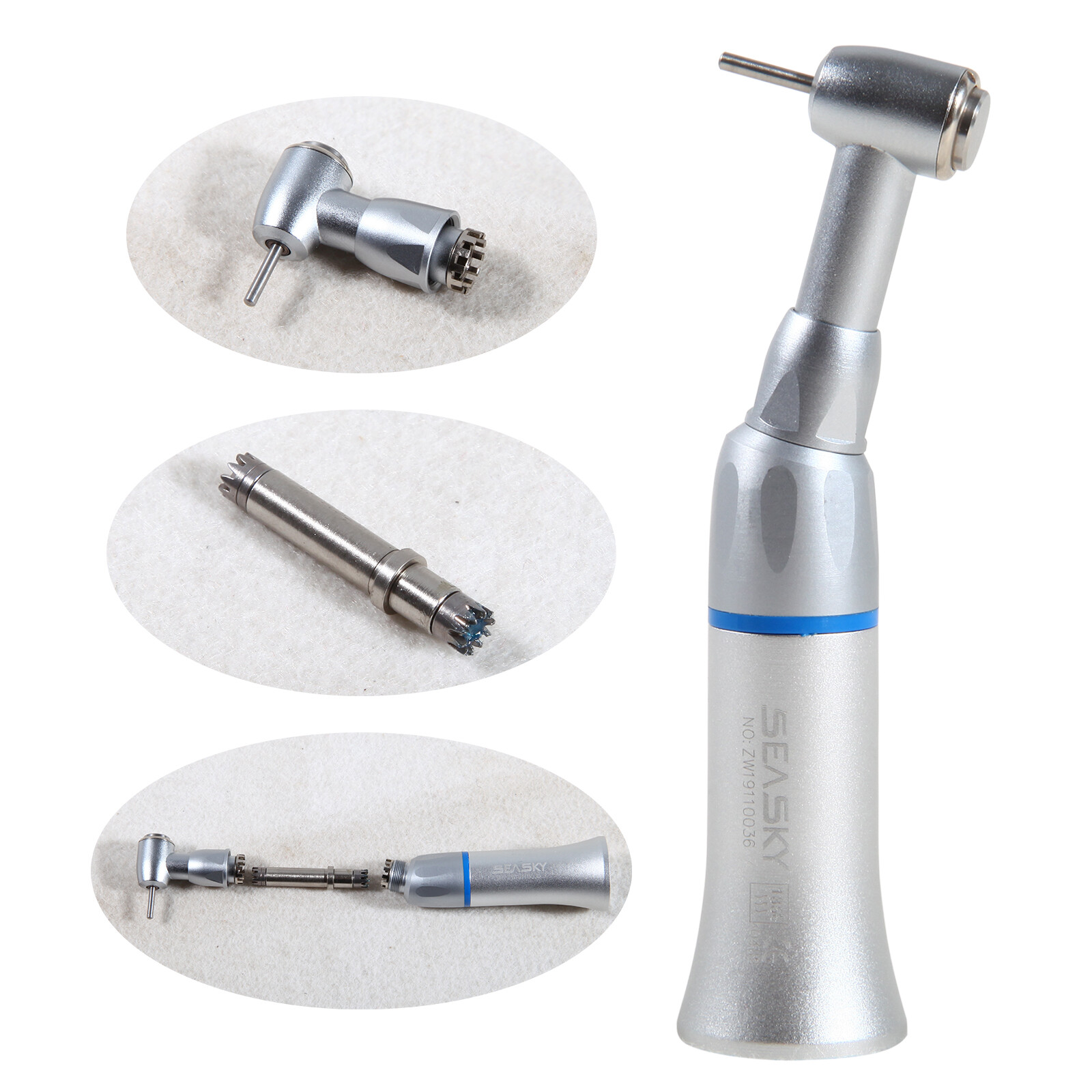 NSK Style Dental Low Speed Contra Angle Handpiece Fit FG 1.6mm Burs E-type