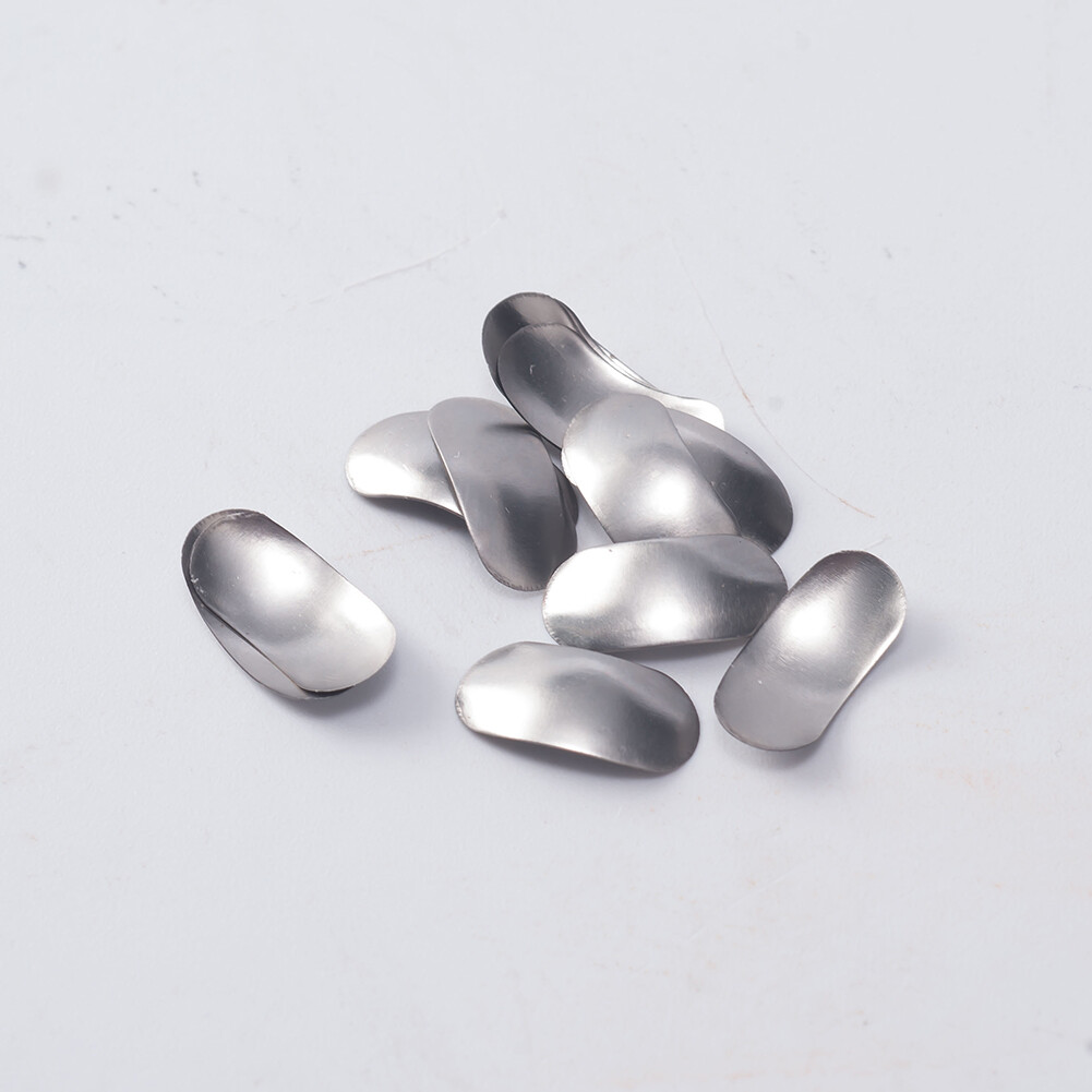 50Pcs Dental Metal Matrices Matrix Band Sectional Contoured Refill S/M/L 50μm