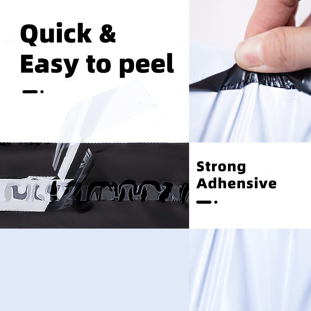 500 7.5×10.5 Poly Mailers Envelopes Self Sealing Shipping Mailers Bags POLYSELLS
