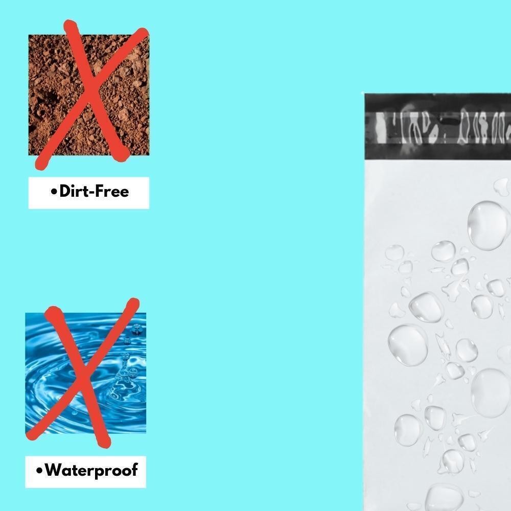 Poly Mailers Plastic Envelopes Shipping Bags 2.0 Mil Choose: Size & Pack