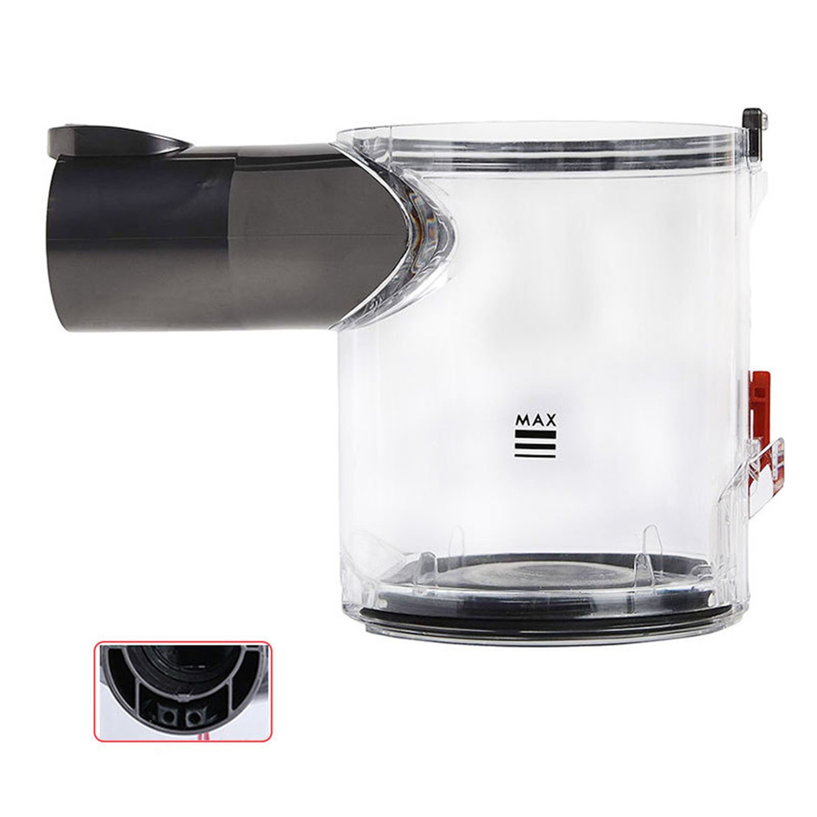 Dust Dirt Bin For Dyson V6 Animal DC59 DC58 Purple Vacuum Cleaner Container