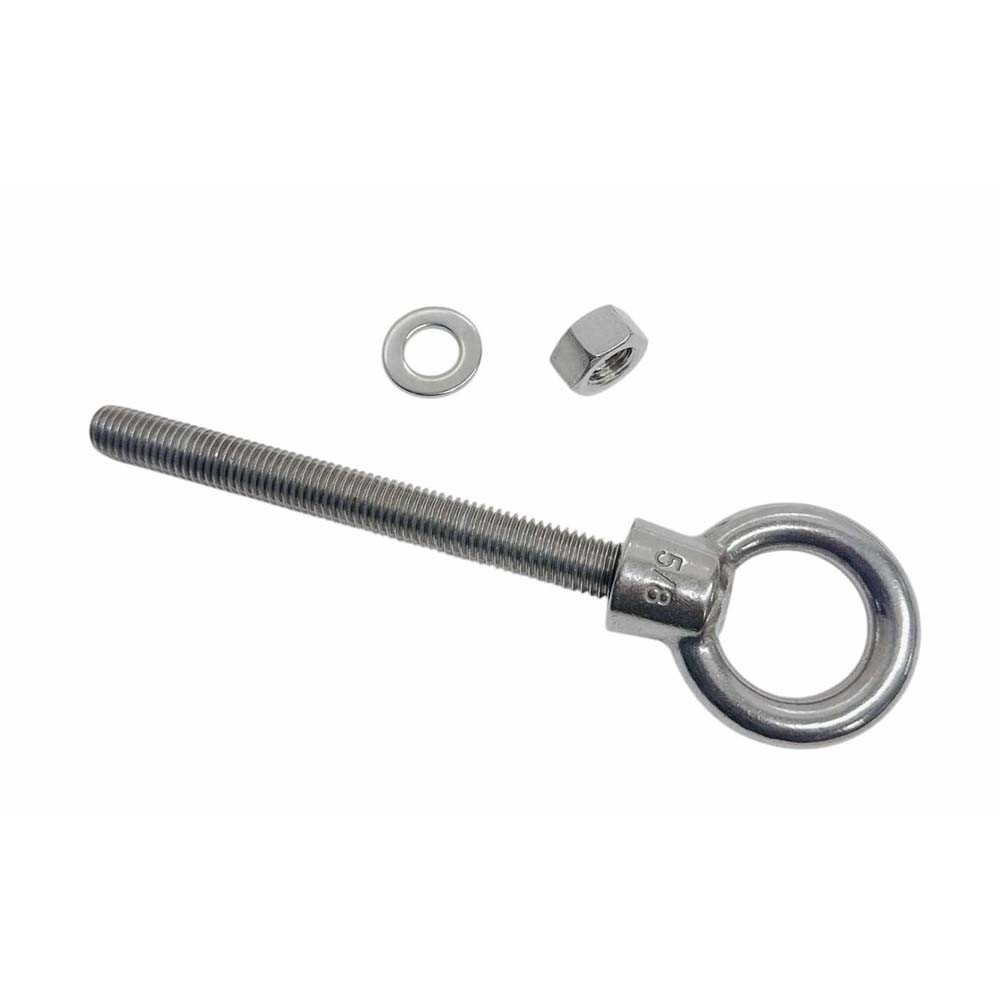 Marine Boat T316 Stainless Steel 5/8″ x 6″ Shoulder Eye Bolt 3,200 Lbs WLL