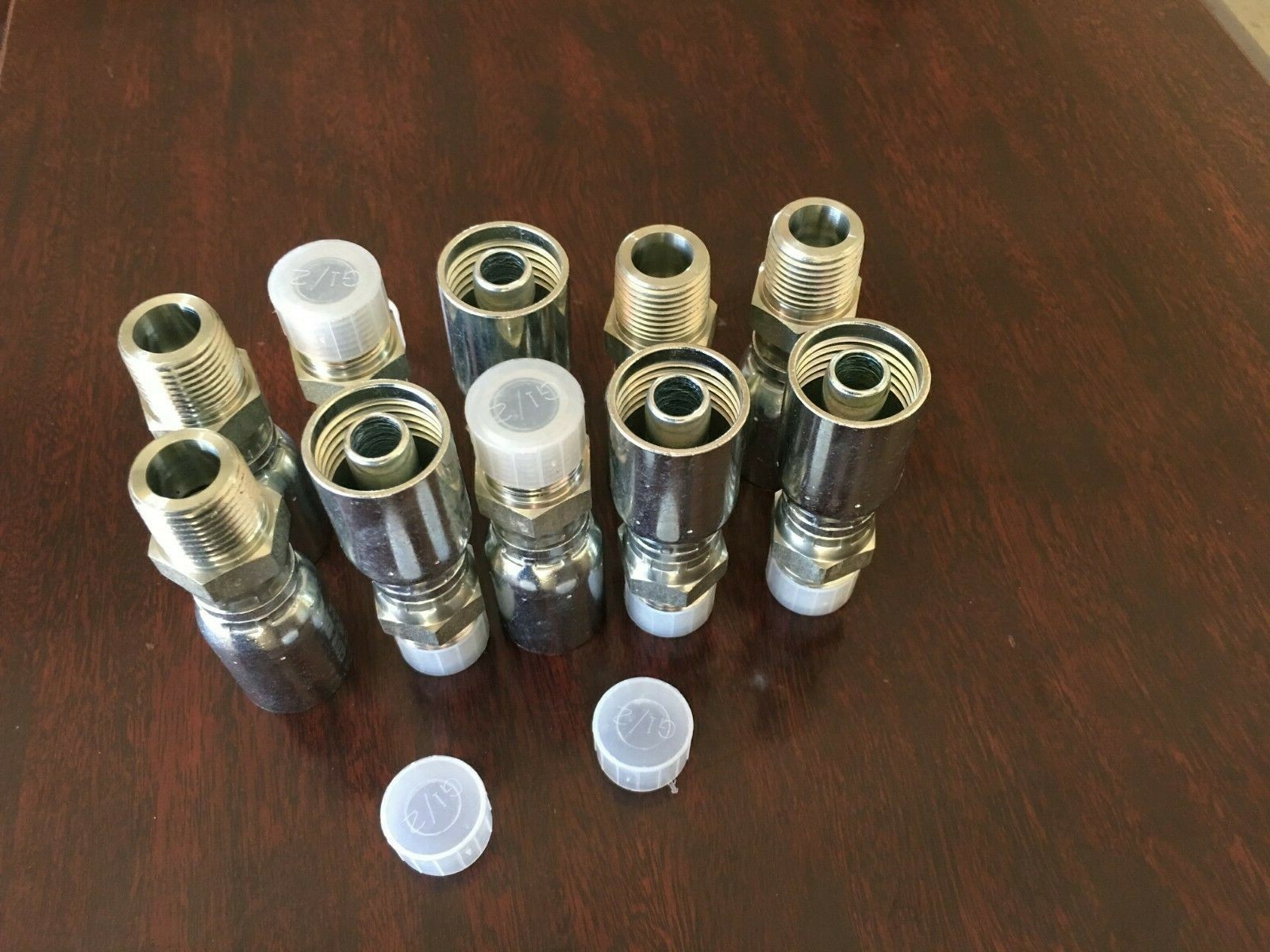 10 PK, 3/8″ Hose x 3/8″ Male Pipe Swivel Fitting Male Pipe Swivel, 06U-J06,/ HY