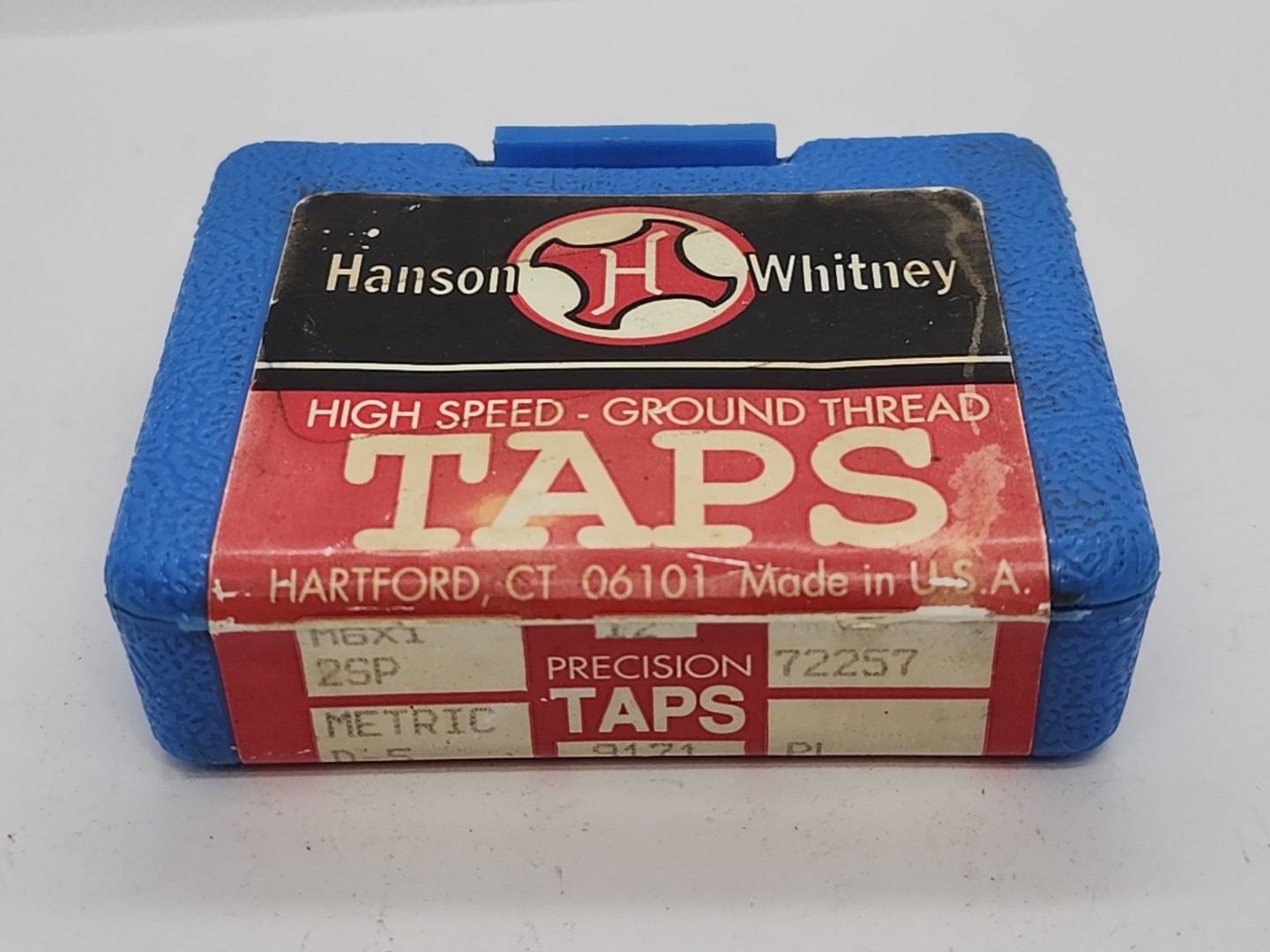 9x HANSON-WHITNEY M6x1 2SP HS MetricD-5 72257 9171PL Ground Precision Taps [GB4]