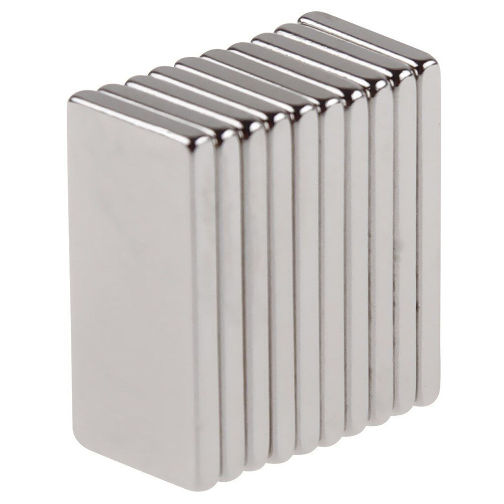 5-100Pcs N50 Rectangle Magnets Strong Hold Neodymium Rare Earth Block 20x10x2mm